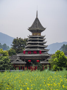 肇兴侗寨景观建筑