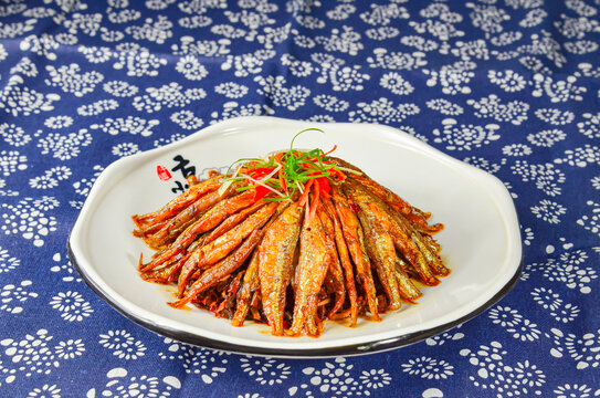 香煎小河鱼