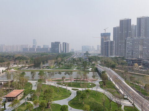 顺德顺峰山水上立交项目城市建设