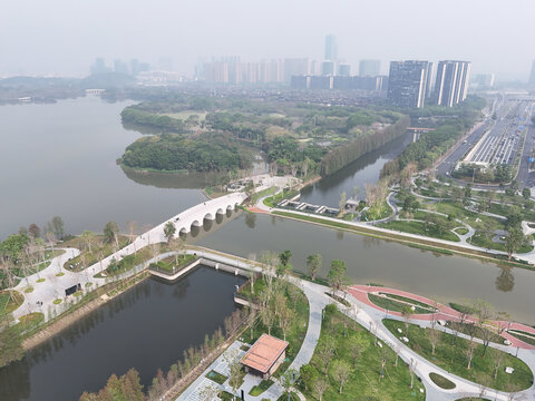 顺德顺峰山公园水上立交