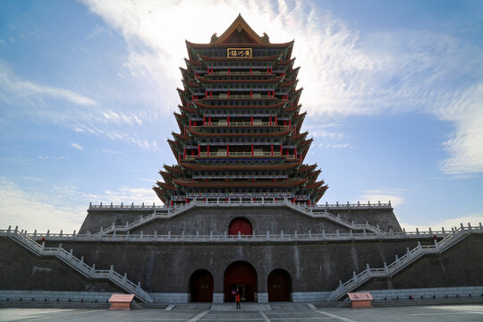 吴忠黄河楼
