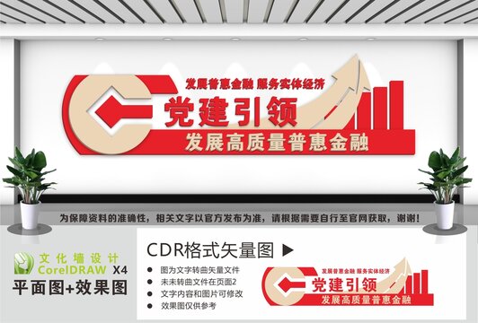 党建引领普惠金融文化墙