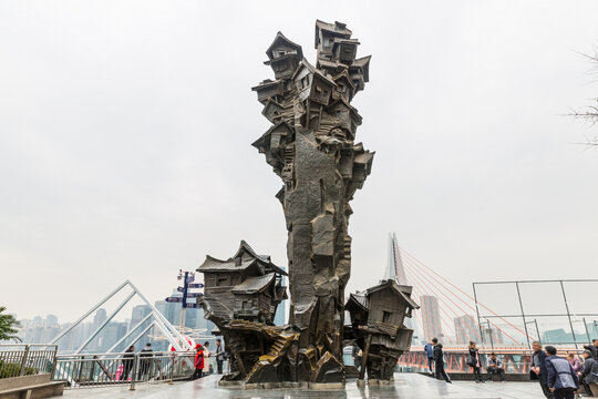 洪崖洞风光