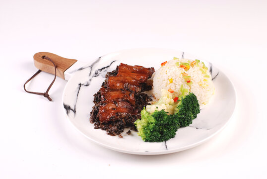 梅菜扣肉饭