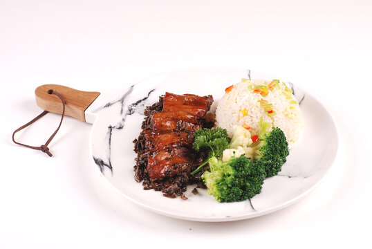 梅菜扣肉饭