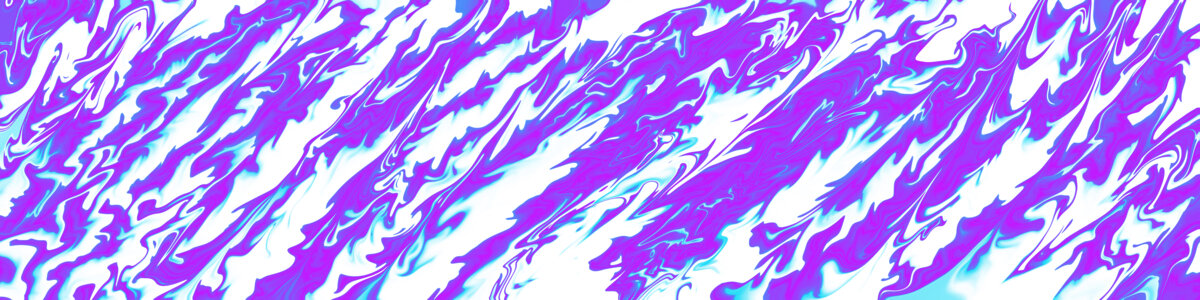 蓝紫色水墨写意画