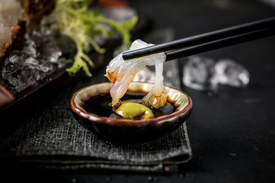 龙虾刺身