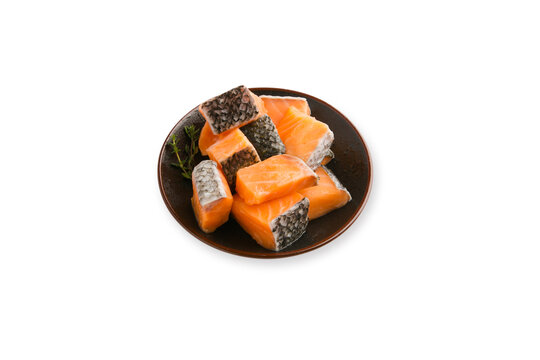 冷冻三文鱼块