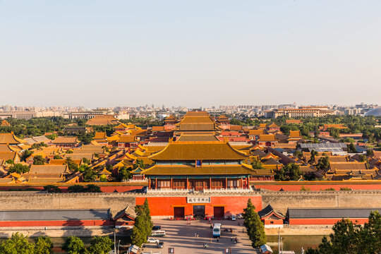 故宫全景图