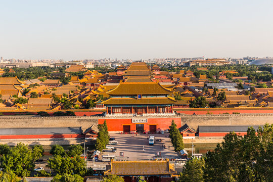 故宫全景图