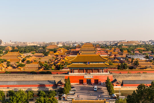 故宫全景图