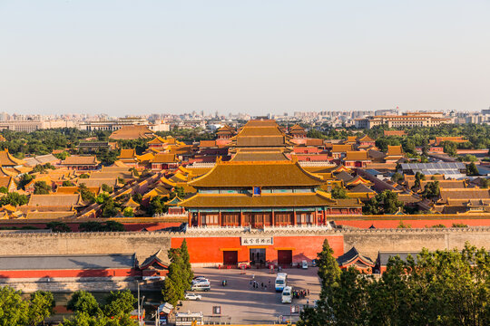 故宫全景图
