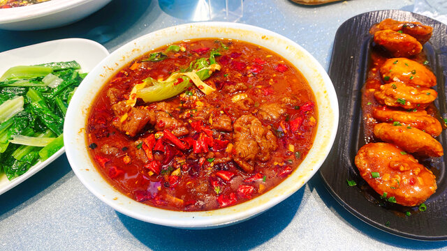 水煮牛肉