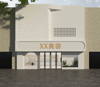 美容院门头