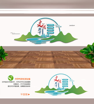 文明城市文化墙