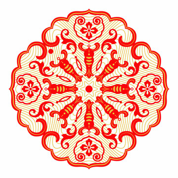花边古典花纹