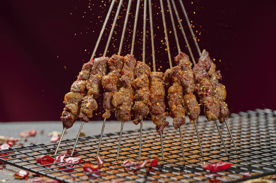 烤羊肉串