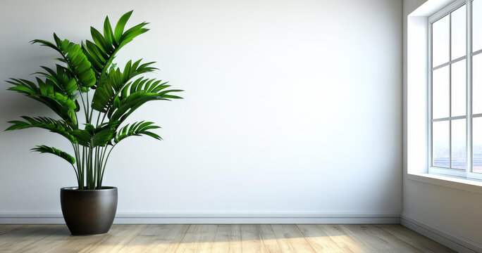 现代简约风格室内植物装饰