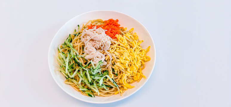 鸡丝凉拌面