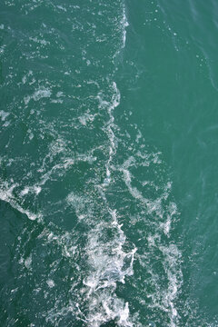 碧波荡漾海水波纹