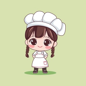 卡通厨娘