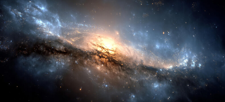 宇宙星云壮丽景象