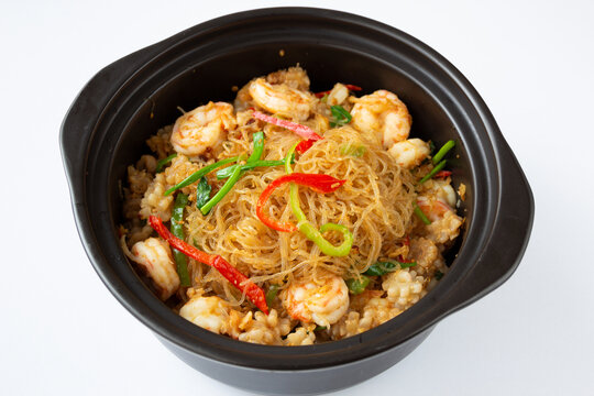 粉丝虾仁煲