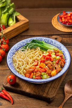 小炒肉凉面