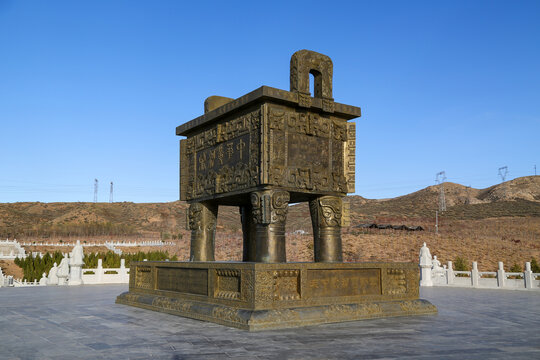 宁夏中华黄河坛风光