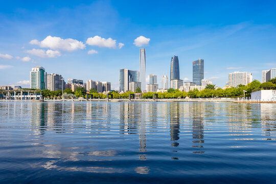 东莞CBD天际线美景
