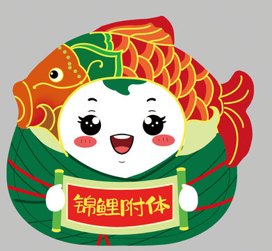 锦鲤粽子