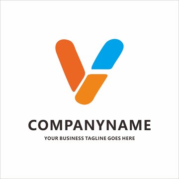 商标设计LOGO标志字母V