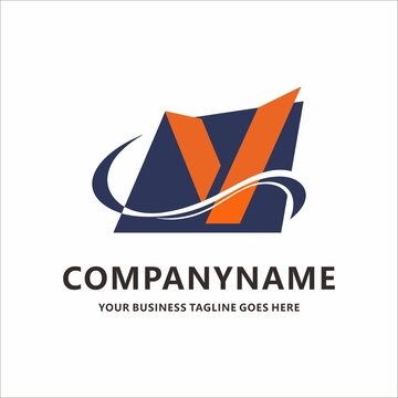 LOGO标志字母V商标设计