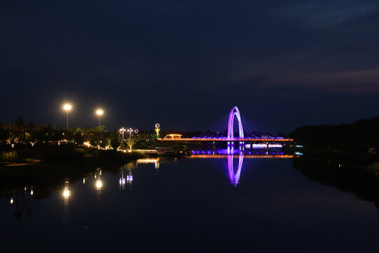 小城夜景