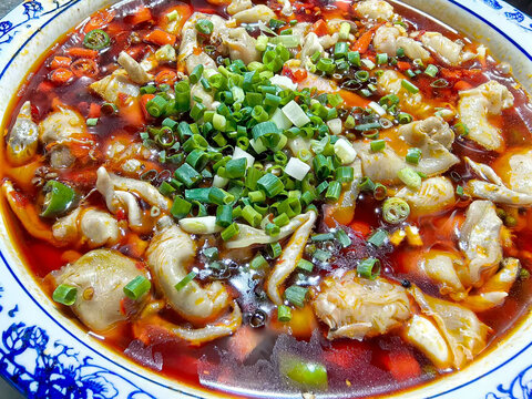 水煮麻辣肥肠