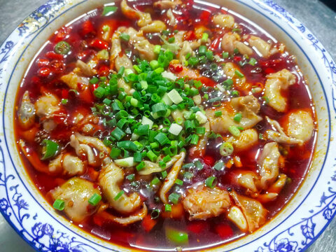 水煮麻辣肥肠