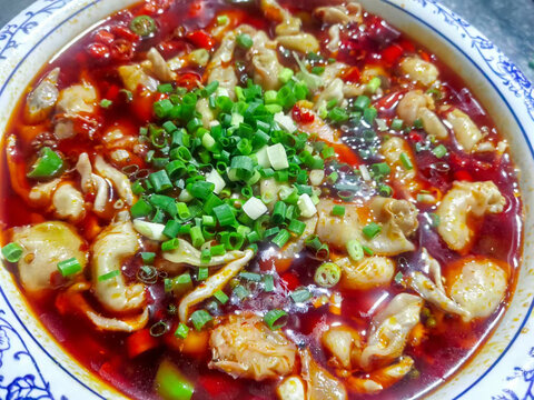 水煮麻辣肥肠