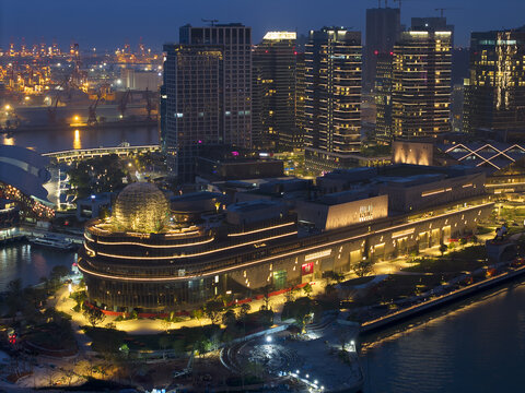 深圳K11太子湾航拍夜景