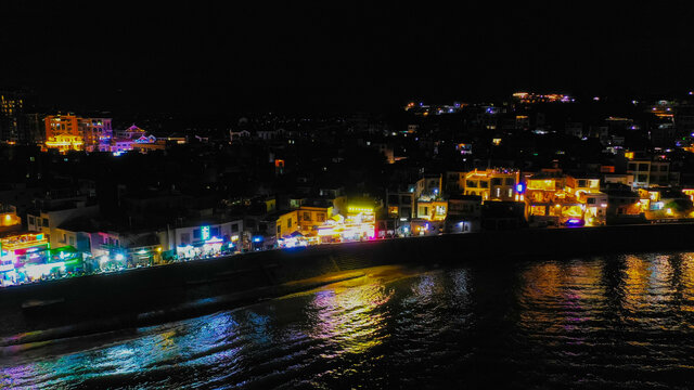 东山岛南门湾夜景