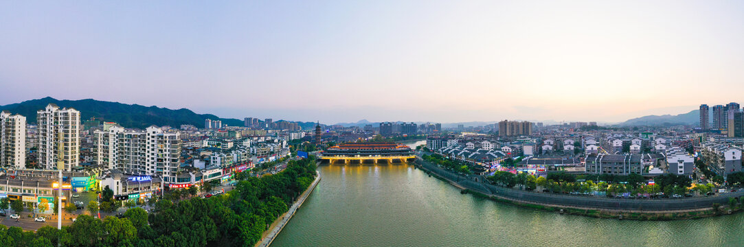 长汀五通古城门