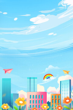 海报背景