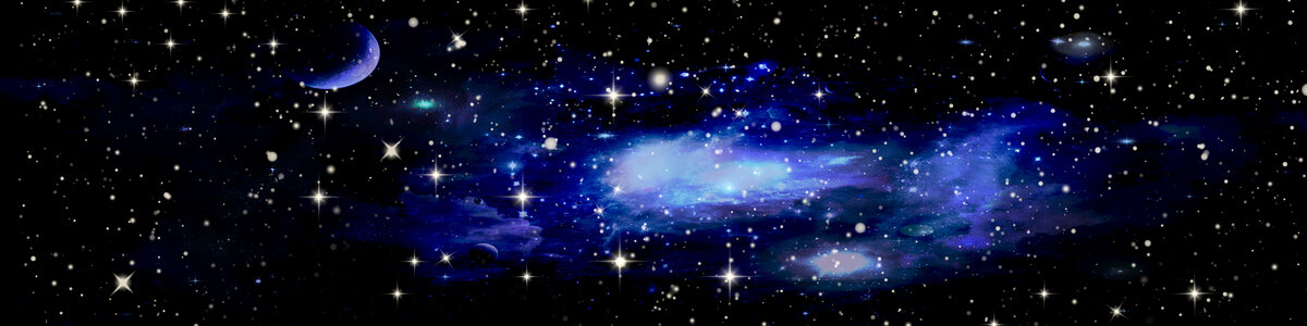 梦幻璀璨的浩瀚星空