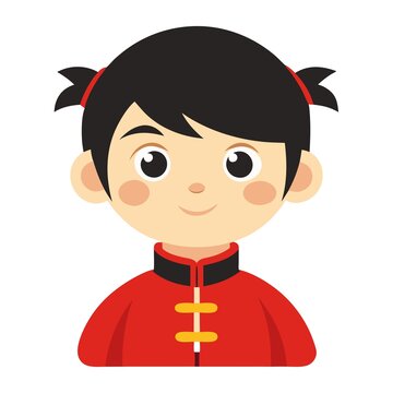 一个中国小朋友