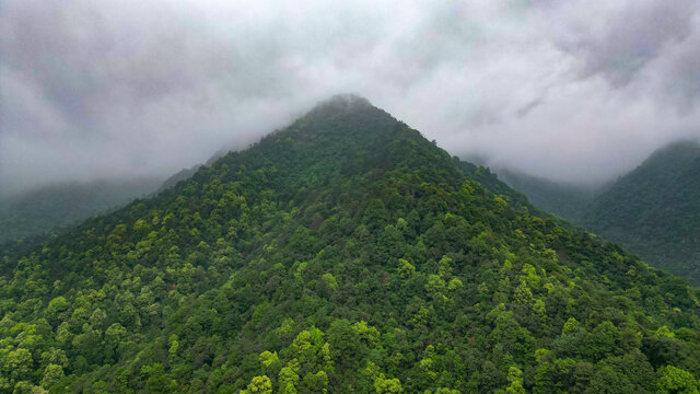 山峦云雾