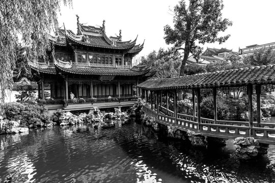 上海豫园老照片