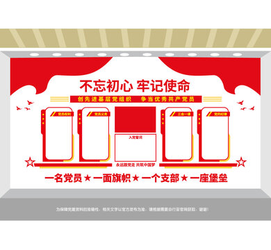 党支部党建墙