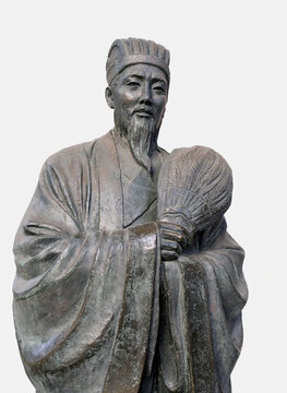 诸葛亮青铜雕像