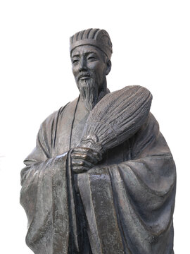 诸葛亮青铜雕像