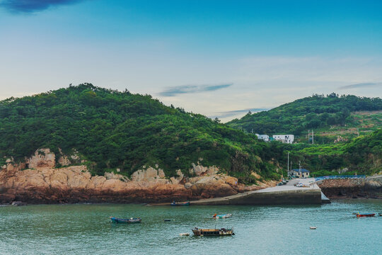 浙江洞头岛海洋和海岛风光