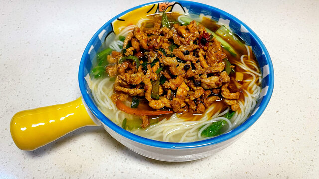 肉丝面